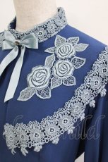 画像4: Innocent World / コーデリアローズワンピース M ロイヤルブルー×ライトブルー/Royal Blue×Light Blue H-26-08-16-024-IW-OP-NS-ZH (4)