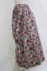 画像2: Ruffes'n Ribbons by phyllis / 花柄切替スカート S ブラック H-26-08-16-026-PU-SK-NS-ZH (2)