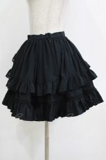 画像2: Antique beasT / フリルスカート Free ブラック H-26-08-16-031-PU-SK-NS-ZH (2)