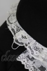画像4: Secret Honey / 袖&ラッフルレース半袖セットアップ M ブラック H-26-08-16-037-CA-OP-NS-ZH (4)