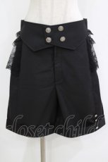 画像1: 第二城堡（海外ロリータブランド） / ハーフパンツ XL ブラック H-26-08-16-039-PU-PA-NS-ZH (1)