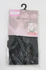 画像1: m petit by misako / AMブブンレースアミタイツ M~L ブラック H-26-08-16-071-LO-ZA-NS-ZH (1)