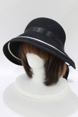 画像1: m petit by misako / AM*NIジョッキーハット  ブラック H-26-08-16-072-LO-AC-NS-ZH (1)