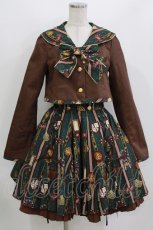 画像1: Angelic Pretty / Chocolate Rosette School Set Free グリーン H-26-08-16-010-AP-OP-NS-ZH (1)