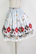 画像2: metamorphose / おかしなくにのTea Partyミニスカート Free サックス H-26-08-16-020-ME-SK-NS-ZH (2)