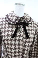 画像4: Victorian maiden / Victorian Ladyフリルコート Free ベージュ/ブラウン H-26-08-17-003-CL-CO-NS-ZH (4)