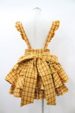 画像2: CATCOCOON（海外ロリータブランド） / A Doll's House スカート(チェックver.) L イエロー H-26-08-17-027-LO-SK-NS-ZH (2)
