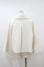 画像2: axes femme POETIQUE / ベルスリーブショートコート M オフ H-26-08-17-050-AX-CO-NS-ZH (2)