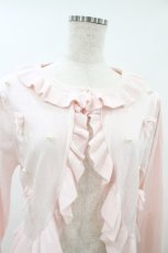 画像3: Alice Mashiro / TT*MAAリボンニット ボレロ L ピンク H-26-08-17-058-LO-TO-NS-ZH (3)