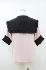 画像2: DearMyLove / リボン刺繍ブラウス M ピンク H-26-08-17-059-GO-BL-NS-ZH (2)