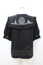 画像2: Amavel / Magical Cosmic Cosmetic 半袖ブラウス Free ブラック H-26-08-17-062-CA-BL-NS-ZH (2)
