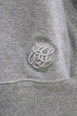 画像3: Jane Marple Dans Le Salon / Luana fleece shirt-collar sweatshirt M グレー H-26-08-19-1038-JM-SK-AK-ZH (3)