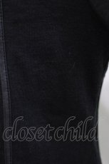 画像4: Ozz Croce / メッシュ切替編み上げトップス  黒 H-26-08-19-1041-OO-TO-AK-ZH (4)