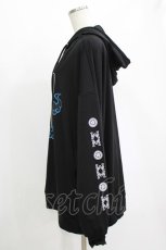 画像2: LISTEN FLAVOR / 猫耳麻雀パーカー  黒 H-26-08-19-1045-PU-TO-AK-ZH (2)