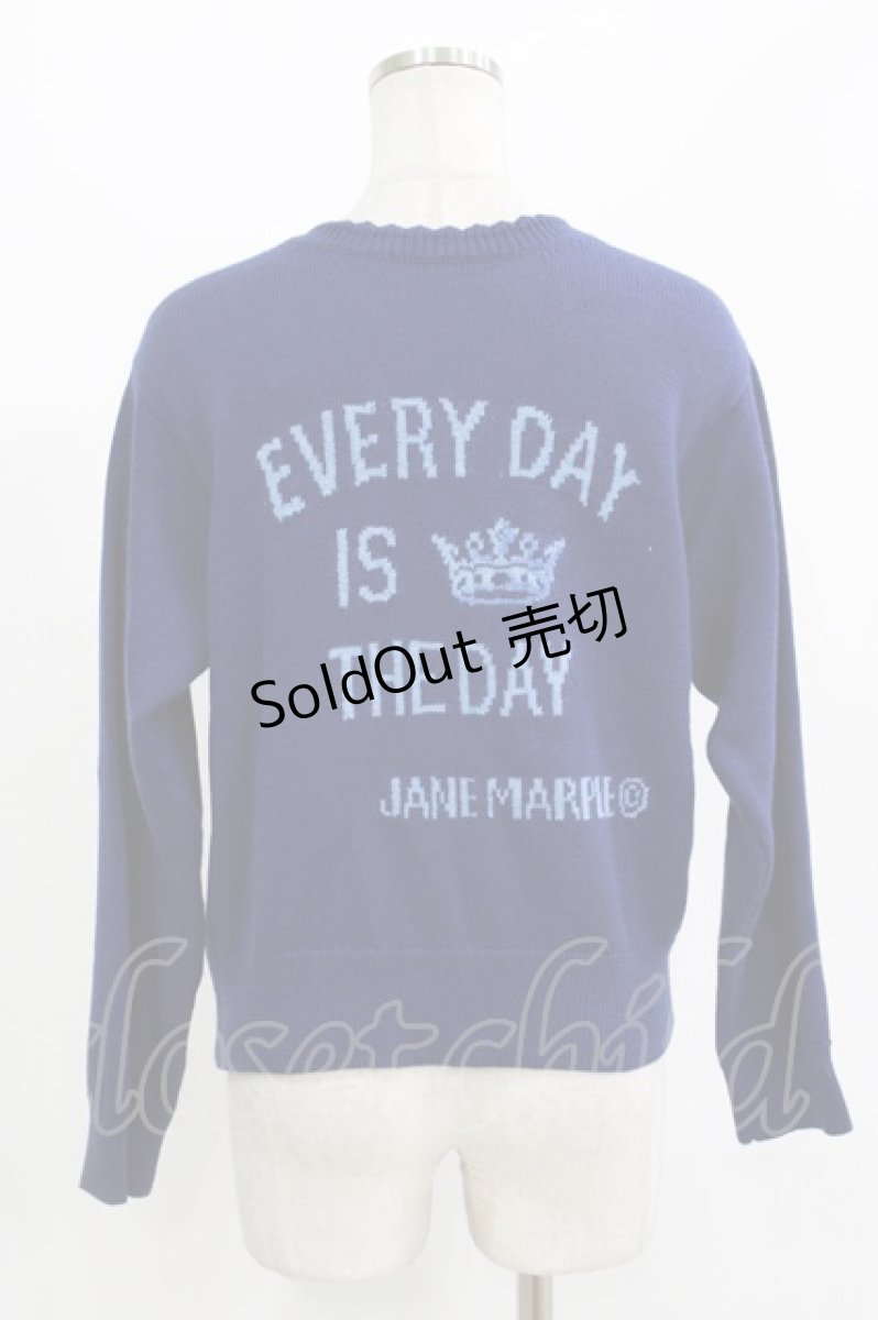 画像3: Jane Marple / クラウンアーガイル2Way編み込みニット M ネイビー H-26-08-19-1047-JM-TO-AK-ZH (3)