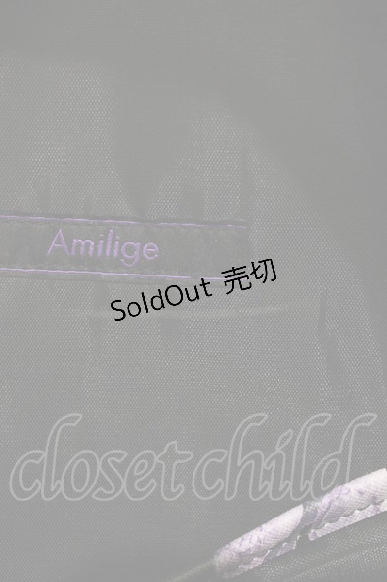 画像6: Amilige / 総柄プリントミニリュック  黒 H-26-08-19-1065-PU-BG-AK-ZH (6)