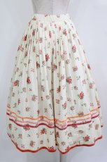 画像3: Jane Marple Dans Le Salon / Rosy diary peasant skirt M アイボリー H-26-08-19-1008-JM-SK-AK-ZH (3)