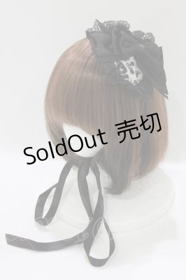 Preview of Love heart's cake head dress  レオパード×黒