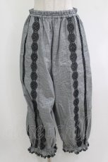 画像1: Jane Marple / Folklore lace drawers M ブラックチェック H-26-08-19-1015-JM-PA-AK-ZH (1)
