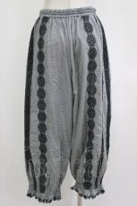 画像3: Jane Marple / Folklore lace drawers M ブラックチェック H-26-08-19-1015-JM-PA-AK-ZH (3)