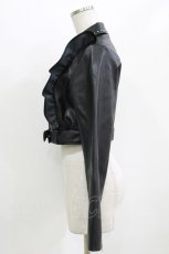 画像2: AVENCHUMU / Bad princess riders jacket FREE 黒 H-26-08-19-1019-LO-JA-AK-ZH (2)