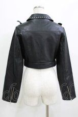 画像3: AVENCHUMU / Bad princess riders jacket FREE 黒 H-26-08-19-1019-LO-JA-AK-ZH (3)