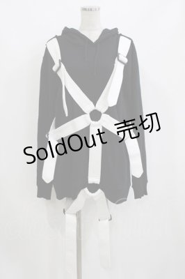 Preview of ベルト付きパーカー  黒