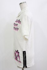 画像2: SEXY DYNAMITE LONDON / ガーゼ半袖シャツ M アイボリー H-26-08-19-1023-PU-BL-AK-ZH (2)