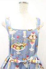 画像4: Jane Marple / Sweet & Coolエプロンドレス M ブルー H-26-08-20-037-JM-OP-AK-ZH (4)