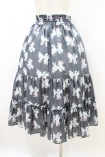 画像2: Melody BasKet / Ribbon Roseスカート M チャコールグレー H-26-08-20-038-LO-SK-AK-ZH (2)