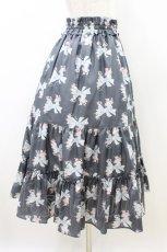 画像3: Melody BasKet / Ribbon Roseスカート M チャコールグレー H-26-08-20-038-LO-SK-AK-ZH (3)