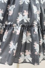 画像4: Melody BasKet / Ribbon Roseスカート M チャコールグレー H-26-08-20-038-LO-SK-AK-ZH (4)
