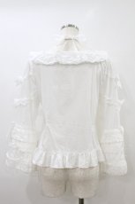 画像2: BABY,THE STARS SHINE BRIGHT / Cutie Whipped cream parfaitブラウス Free オフ白 H-26-08-20-1026-BA-BL-NS-ZH (2)