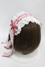 画像2: BABY,THE STARS SHINE BRIGHT / Elegant Rococoヘッドドレス  ローズピンク H-26-08-20-1004-BA-AC-NS-ZH (2)