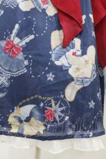 画像4: To Alice / マリンラビットジャンパースカート S ネイビー H-26-08-20-1034-LO-OP-NS-ZH (4)