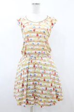 画像1: Franche Lippee / オリプリワンピース M 白/ケーキ H-26-08-20-1037-LO-OP-NS-ZH (1)