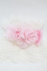 画像2: Angelic Pretty / ローズシンフォニアお袖とめ  オフ H-26-08-20-1007-AP-ZA-NS-ZH (2)