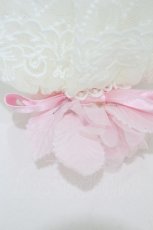 画像3: Angelic Pretty / ローズシンフォニアお袖とめ  オフ H-26-08-20-1007-AP-ZA-NS-ZH (3)