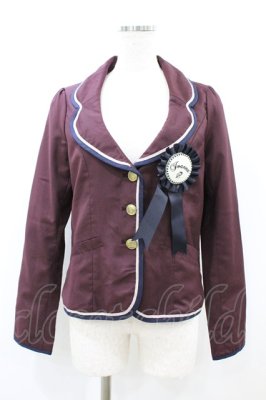 Preview of ロゼット付きジャケット Free Bordeaux