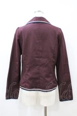 画像2: Fi.n.t / ロゼット付きジャケット Free Bordeaux H-26-08-20-1062-CA-JA-NS-ZH (2)