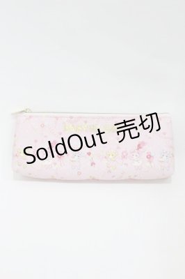 Preview of なかよしくみゃちゃんのBABYAnniversary柄ポーチ  ピンク