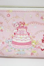 画像4: BABY,THE STARS SHINE BRIGHT / なかよしくみゃちゃんのBABYAnniversary柄ポーチ  ピンク H-26-08-20-1011-BA-ZA-NS-ZH (4)