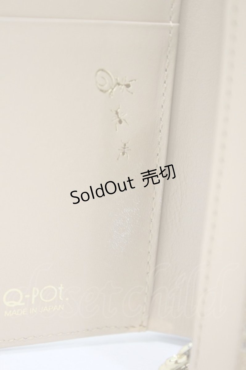 画像3: Q-pot. / Milk Biscuit Short Wallet  ブラウン H-26-08-20-007-QP-ZA-AK-ZH (3)