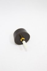 画像2: Q-pot. / チョコレートイヤホンジャック  ブラック H-26-08-20-010-QP-ZA-AK-ZH (2)