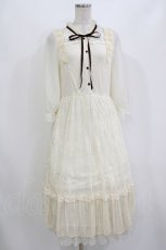 画像1: axes femme / 総レースワンピース M 生成り H-26-08-21-026-AX-OP-NS-ZH (1)