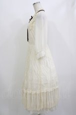 画像2: axes femme / 総レースワンピース M 生成り H-26-08-21-026-AX-OP-NS-ZH (2)