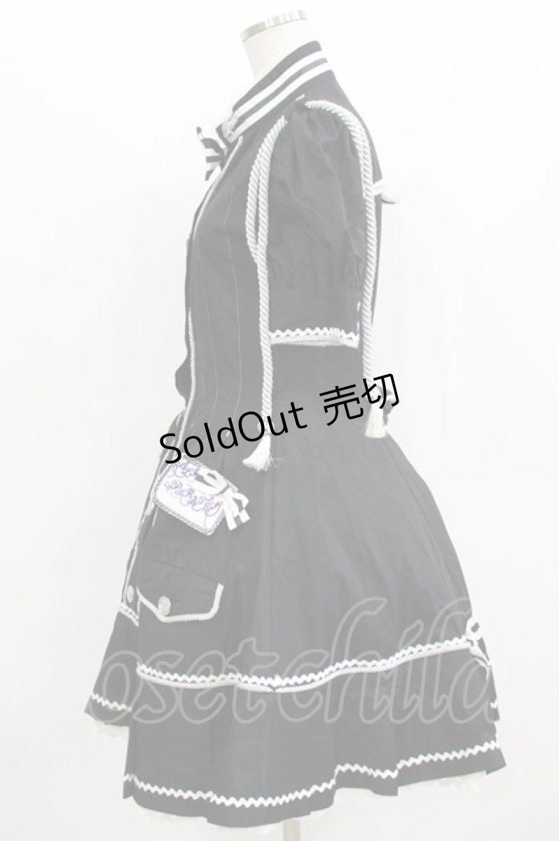 画像2: ALICE and the PIRATES / Toy’s March ワンピース Free ブラック H-26-08-21-030-PA-OP-NS-ZH (2)
