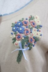 画像3: Fi.n.t / フラワー刺繍カーディガン Free アイボリー H-26-08-21-079-CA-TO-NS-ZH (3)