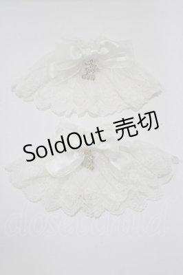 Preview of チュールレースのお袖留め  白