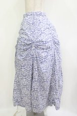 画像2: Jane Marple Dans Le Salon / Mortimer drape skirt M ライトネイビー H-26-08-22-028-JM-SK-AK-ZH (2)